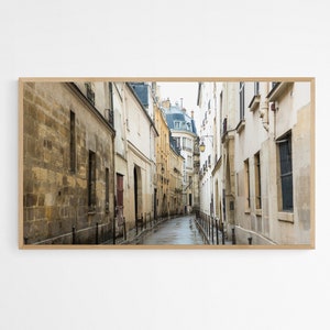 Samsung Frame TV Art - Paris in the Rain
