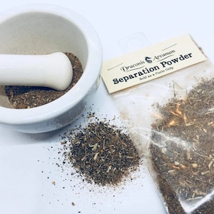 Separation Powder Intention Herb Blend - Go in peace