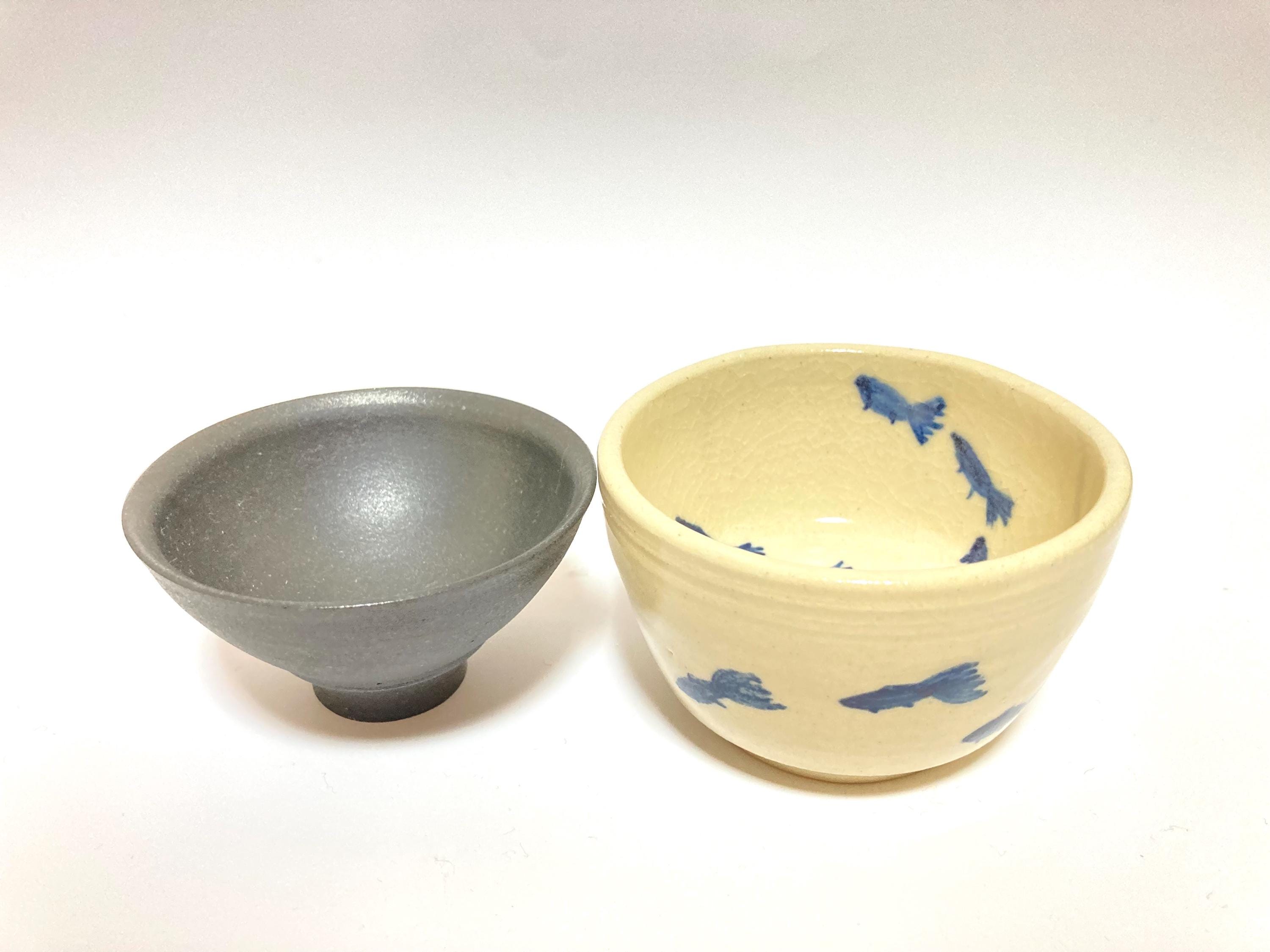 酒器、ぐい呑み、魚、陶器、陶芸、手作りの杯 - Etsy