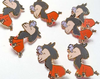 Kuzco's Calamity Pin, Kuzco and Yzma, Emporers New Groove Inspired Disney Pin, Disney Gifts