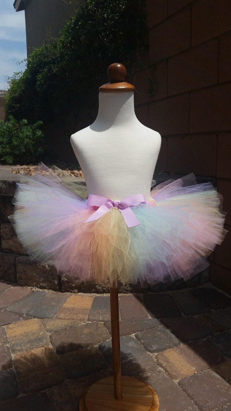 Pastel Light Rainbow Tutu Etsy
