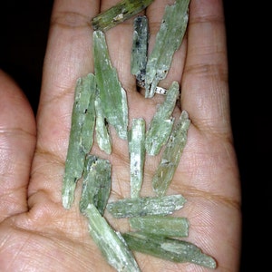 Green Kyanite Blades -RARE