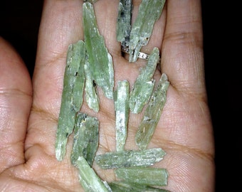 Green Kyanite Blades