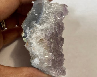 Light Amethyst Cluster for Third Eye Opening