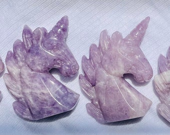 Lepidolite Unicorns for Calm Relaxation and Dream Recall