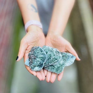 AAA Seraphinite Crystal Slab for Angelic Connection