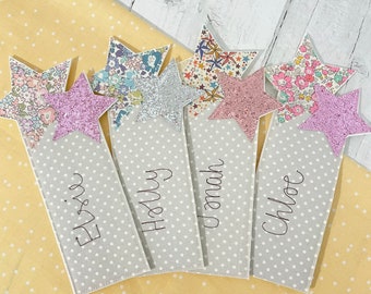 Custom Stars Bookmark - Custom with Name -