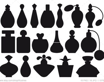Perfume Bottle Svg Etsy