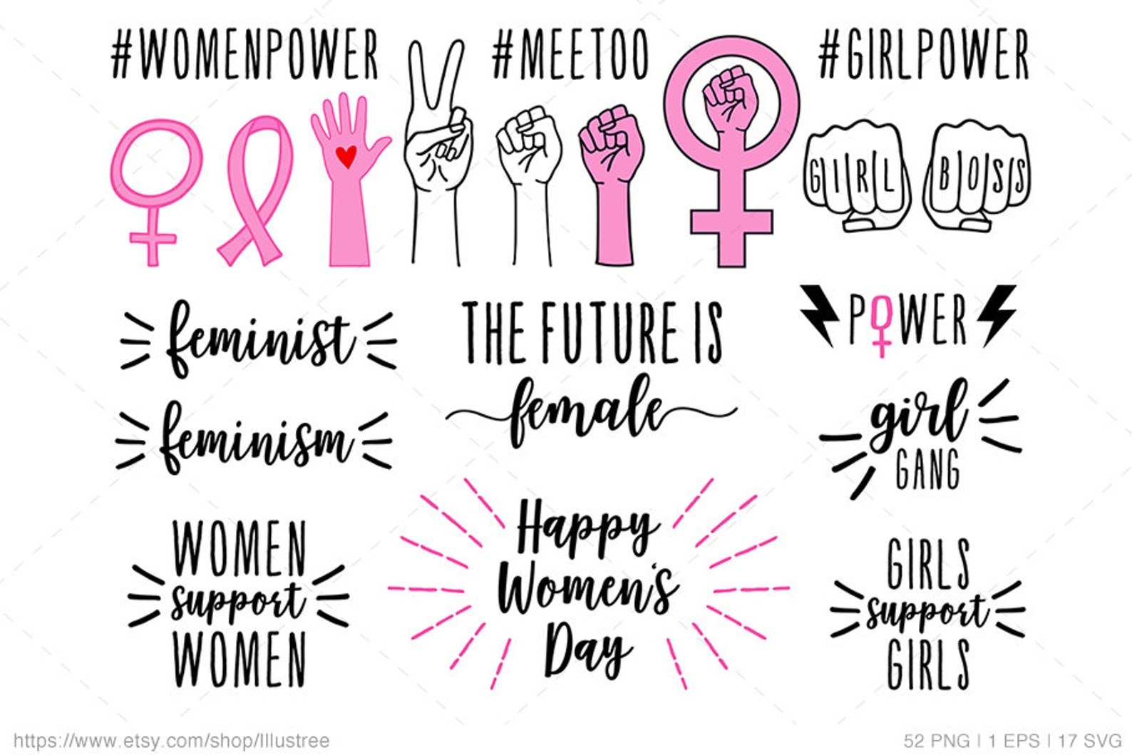 52-feminist-clip-art-female-sign-girl-power-girl-boss-etsy