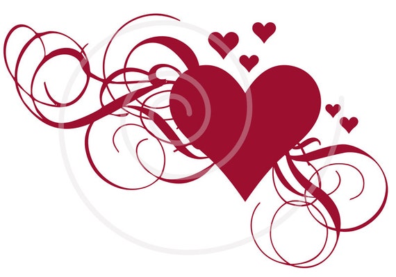 heart clip art printable