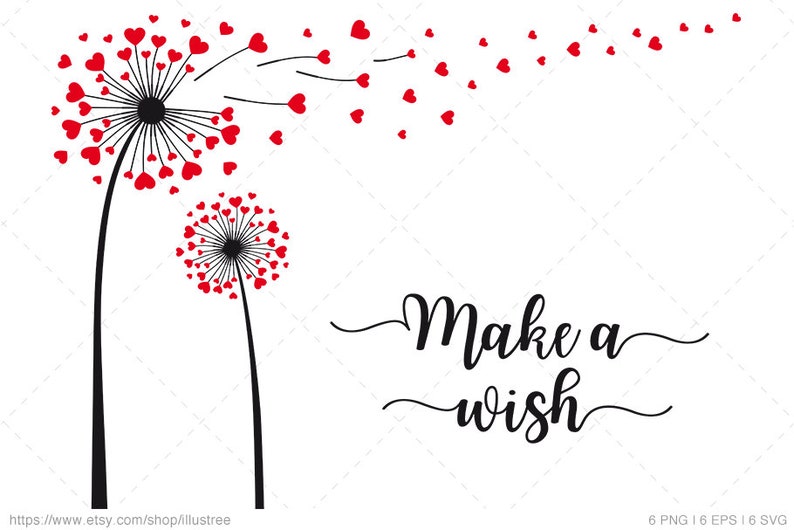 Free Free Heart Dandelion Svg 106 SVG PNG EPS DXF File