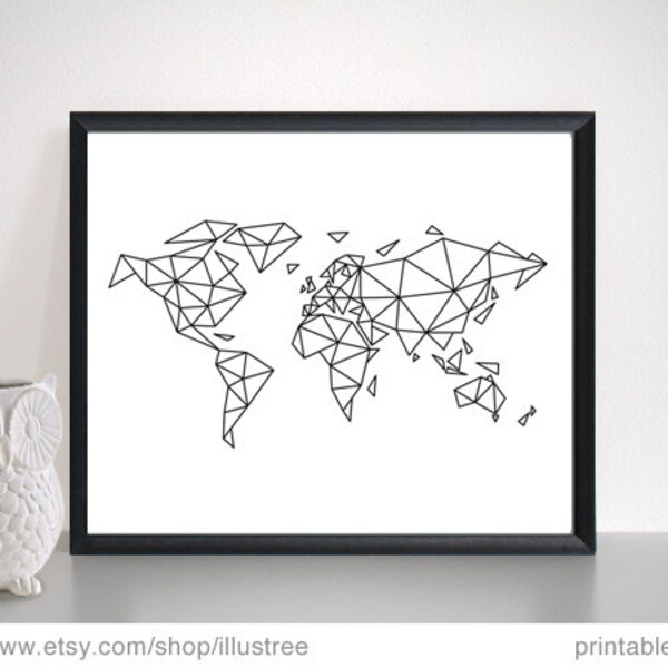 Geometric Printable - Etsy