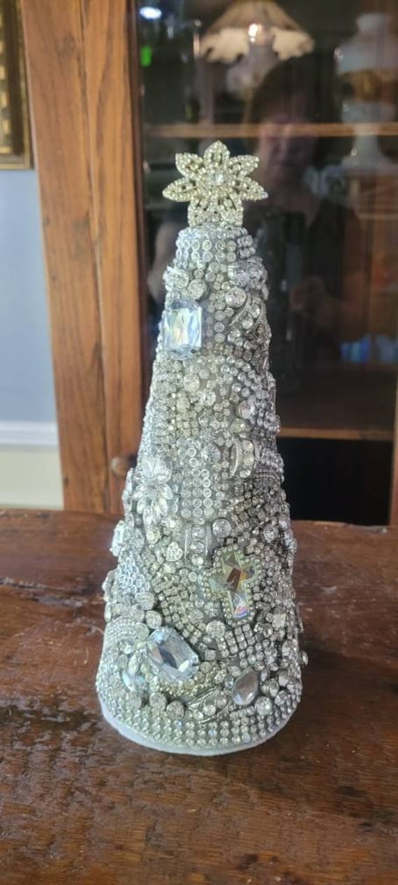 Jewelry christmas tree cone sale