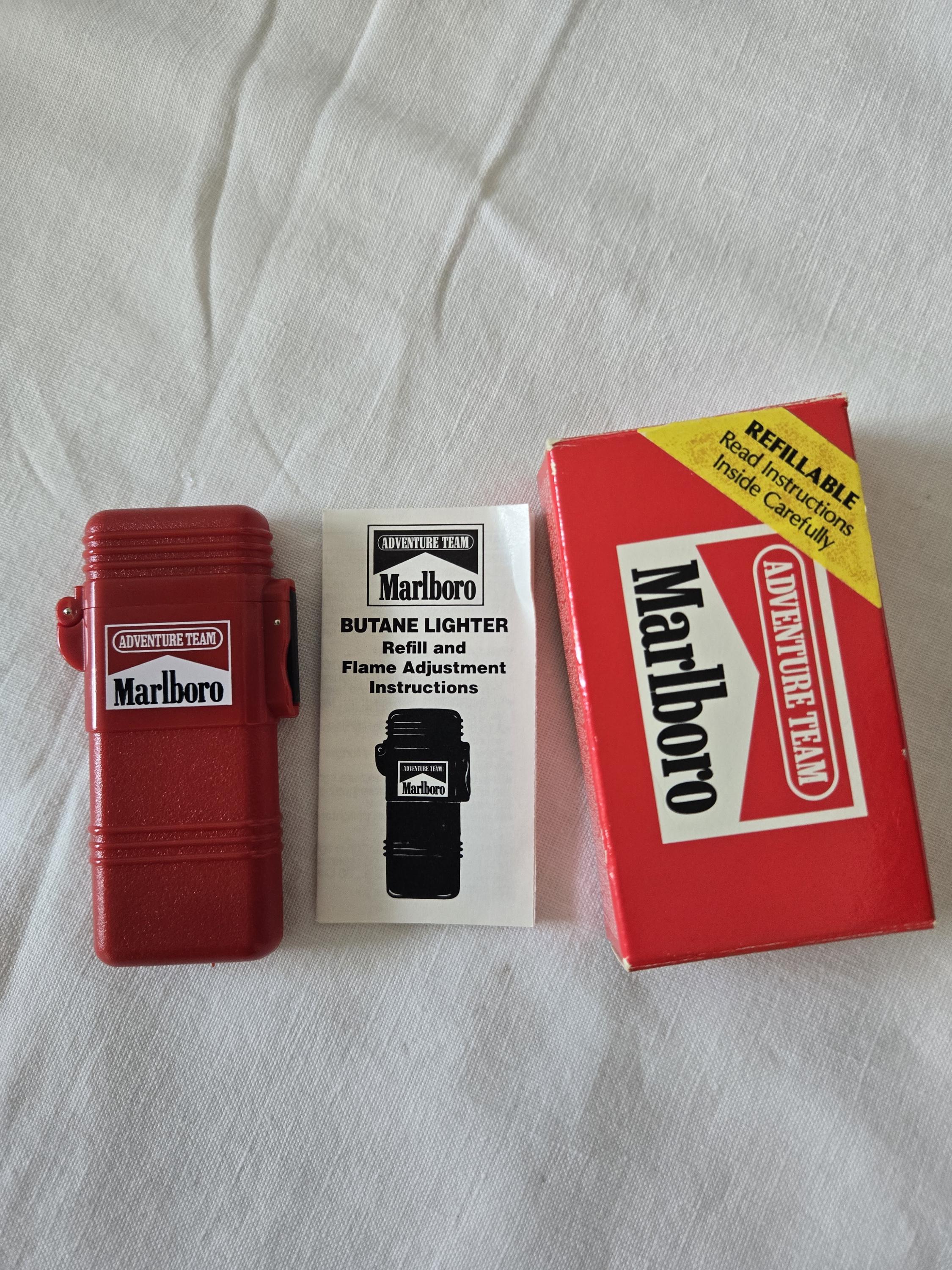 Vintage Zippo Cigarette Lighter Marlboro Adventure Team NIB - Etsy