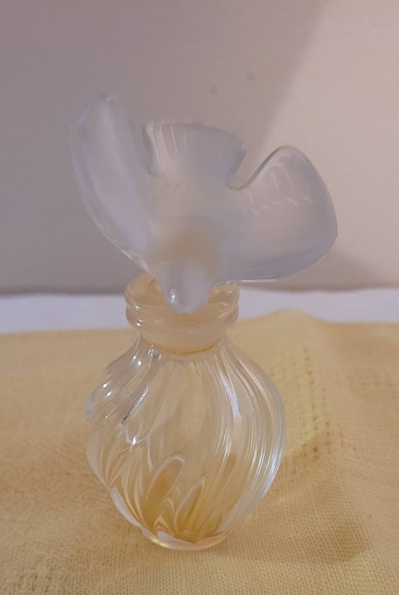 Vintage Nina Ricci Crystal Perfume Bottle Empty L'