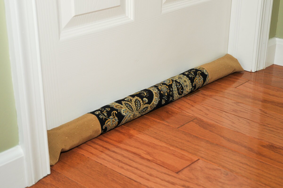 Window draft stopper paisley home decor 30 guard Etsy