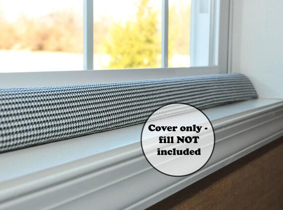 Custom Size Door Draft Dodger Cover Window Snake Black And Etsy