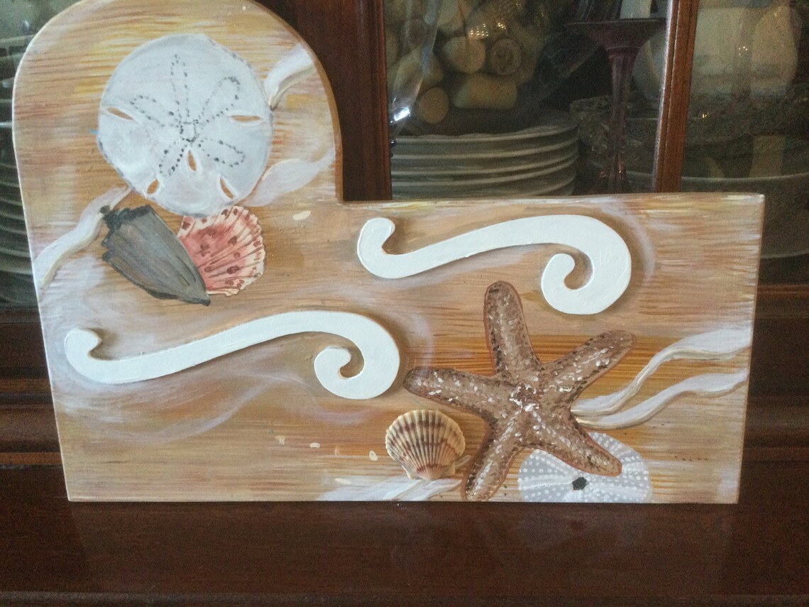 Wood Ocean Waves Etsy