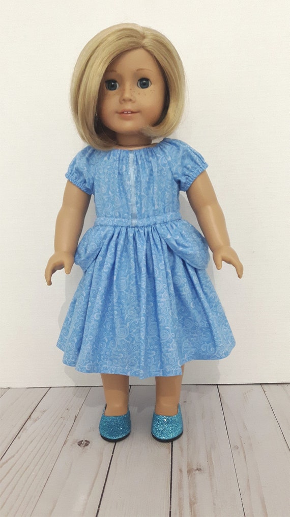 18 Inch Doll Cinderella Princess Peasant Play Dress fits | Etsy