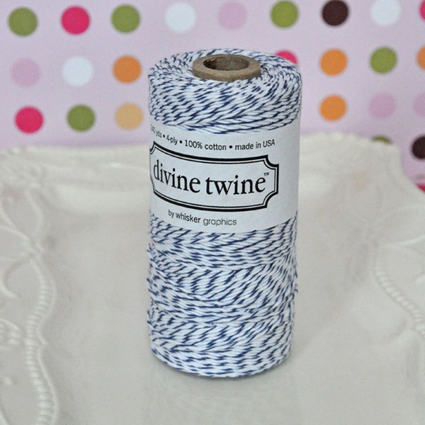 240 Yard Spool Navy Blue Divine Twine Bakers Twine