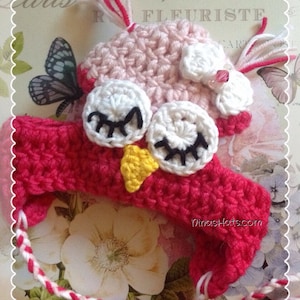Owl Dog Hat - Dog Crochet Hat / Dog Accessories/ Pet Hat