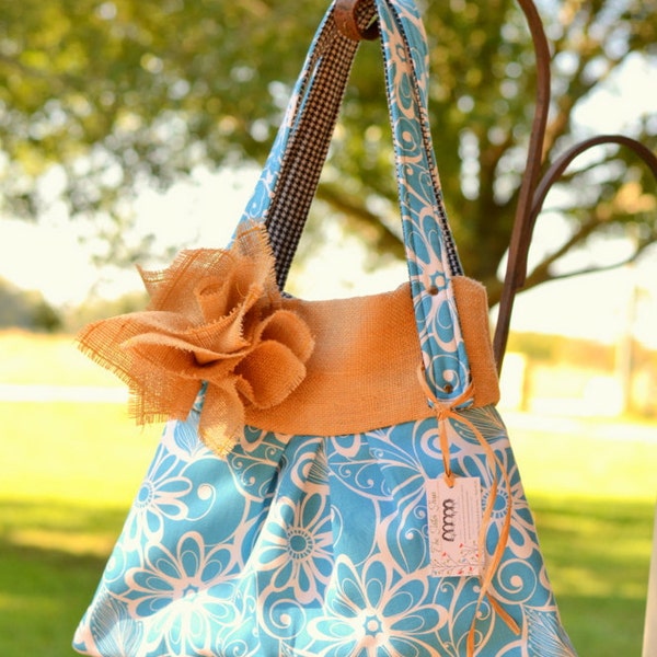 Preppy Blue Raspberry - Tote Bag