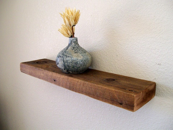 Floating Shelves Reclaimed Wood Shelf Wall Image 0