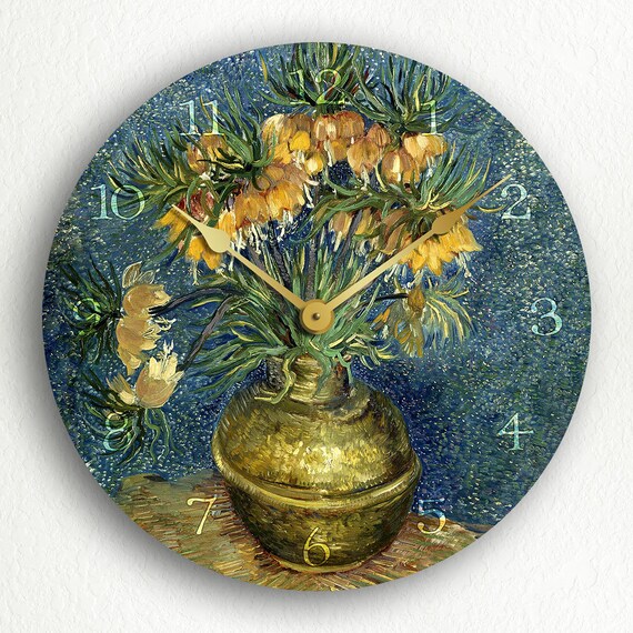 Imperial Fritillaries In A Copper Vase Vincent Van Gogh Etsy