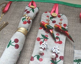 Sieraden reismap - bird