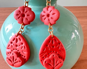 Happy Diwali - drops earrings