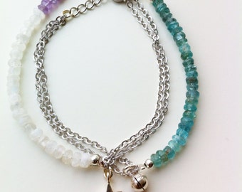 Gemstone bracelets