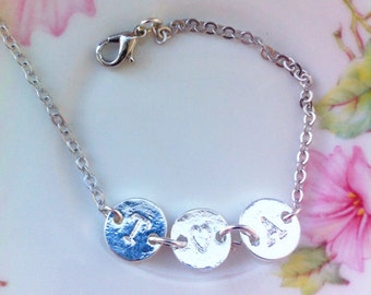 Initial love bracelets