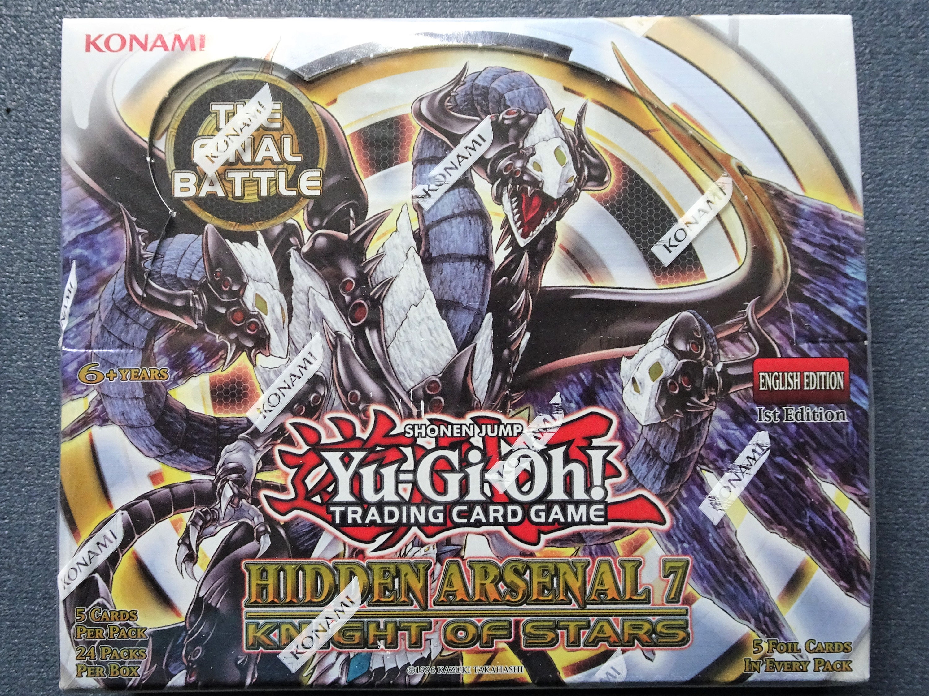 Yugioh Hidden Arsenal 7 Knight of Stars 1st edition Booster