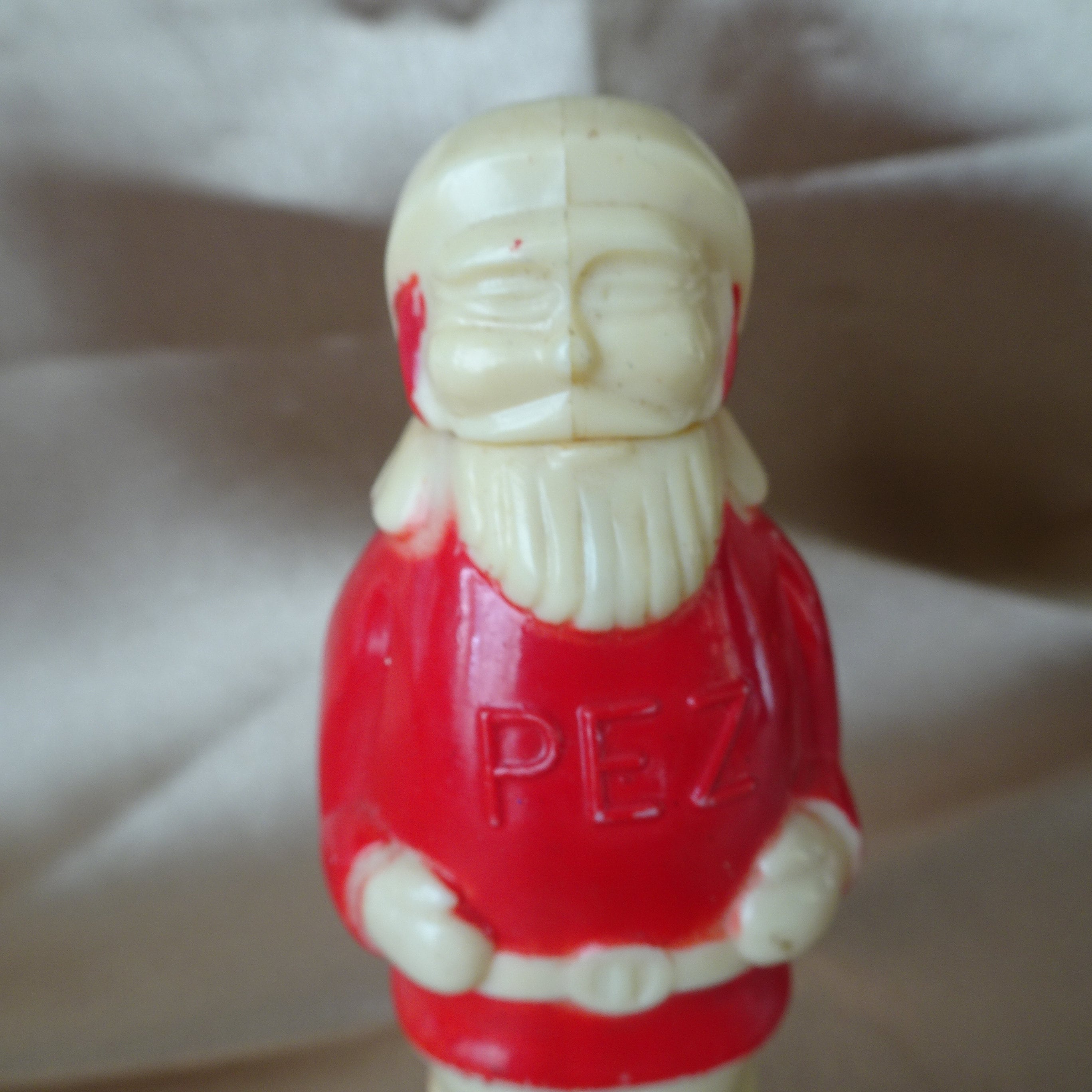 RARE Vintage PEZ Christmas Full Body Santa Claus Dispenser