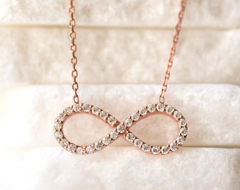 Best Friend Gifts, Best Friend Gift Ideas, Friendship Necklace, Infinity Necklace