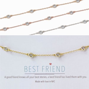 Gifts for Friends, Best Friend Bracelet, Friend Gift, Crystal Bracelet, B181-13