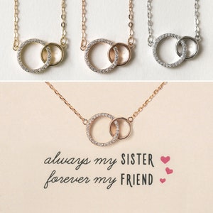 Sister Gifts, Sister Birthday Gift, Sister Necklace, Gift for Sister, Sister Jewelry, N310-16