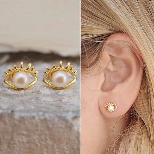 Evil Eye Earrings Etsy