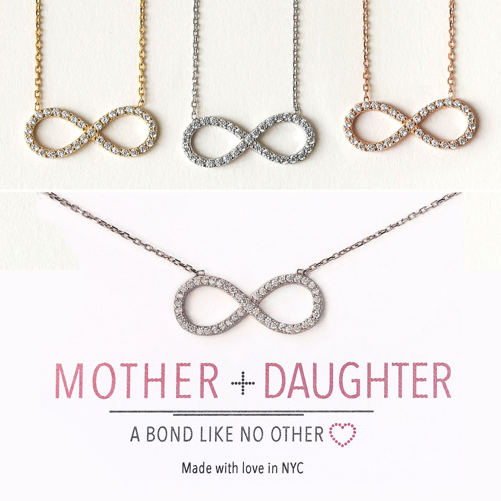 To Daughter - Infinity Necklace – Happy Covers