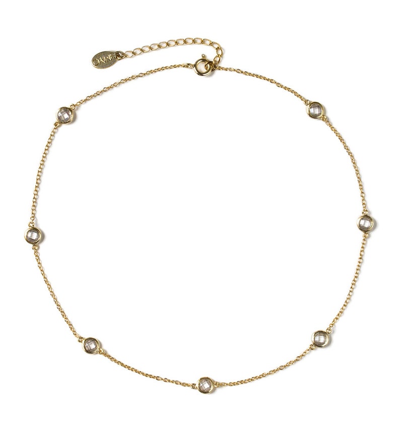 4NEU50BGCRY Bright Gold Choker Crystal main image 1