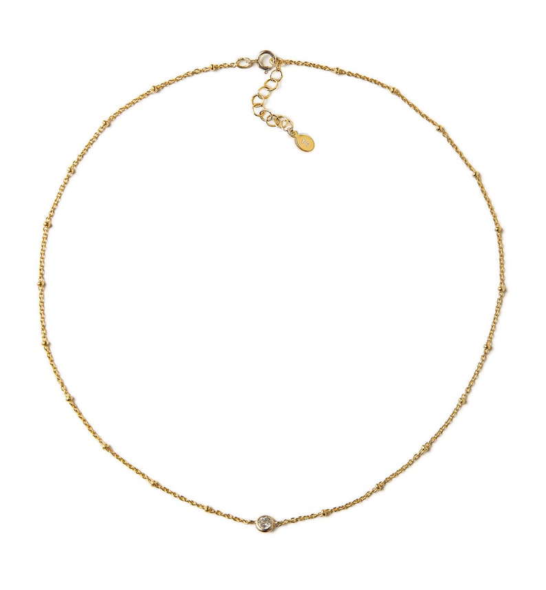 Gold Choker Necklace Crystal Necklace N035,N039-CZ Choker Necklace