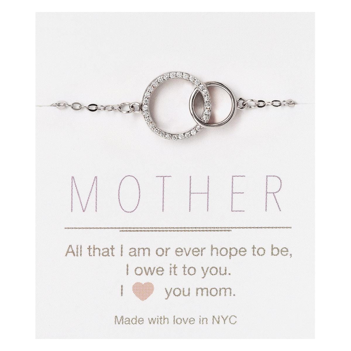 Bracciale rigido con nodo d'amore in argento sterling: bracciale infinito regolabile - Italia