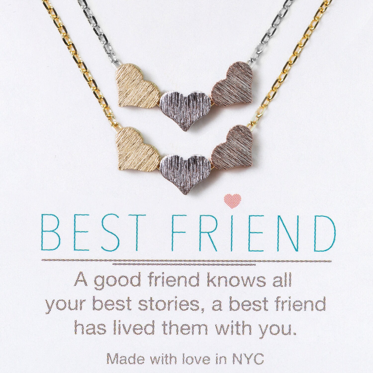 Best Friend Gifts Best Friend Necklace Friend Gift Tiny Etsy
