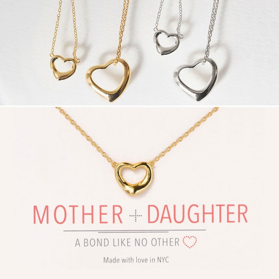 Smederij twintig wet Moeder Dochter Ketting Dochter Cadeau van moeder Moeder - Etsy België