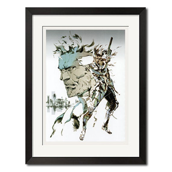 METAL GEAR SOLID SNAKE VIDEO GAME NEW ART PRINT POSTER # 29 A3//A4 Size