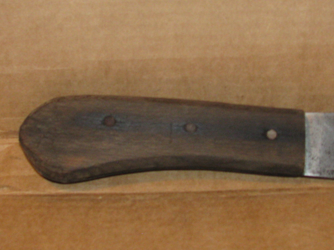 Vintage Corn Machete cane knife wooden handle Free Shipping Etsy