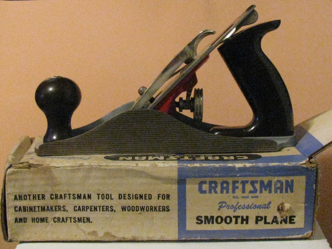 1951 CRAFTSMAN 9 3742 Professional Smooth Plane 9 3 4 Etsy 1951-craftsman-9-3742-professional-smooth-plane-9-3-4-etsy
