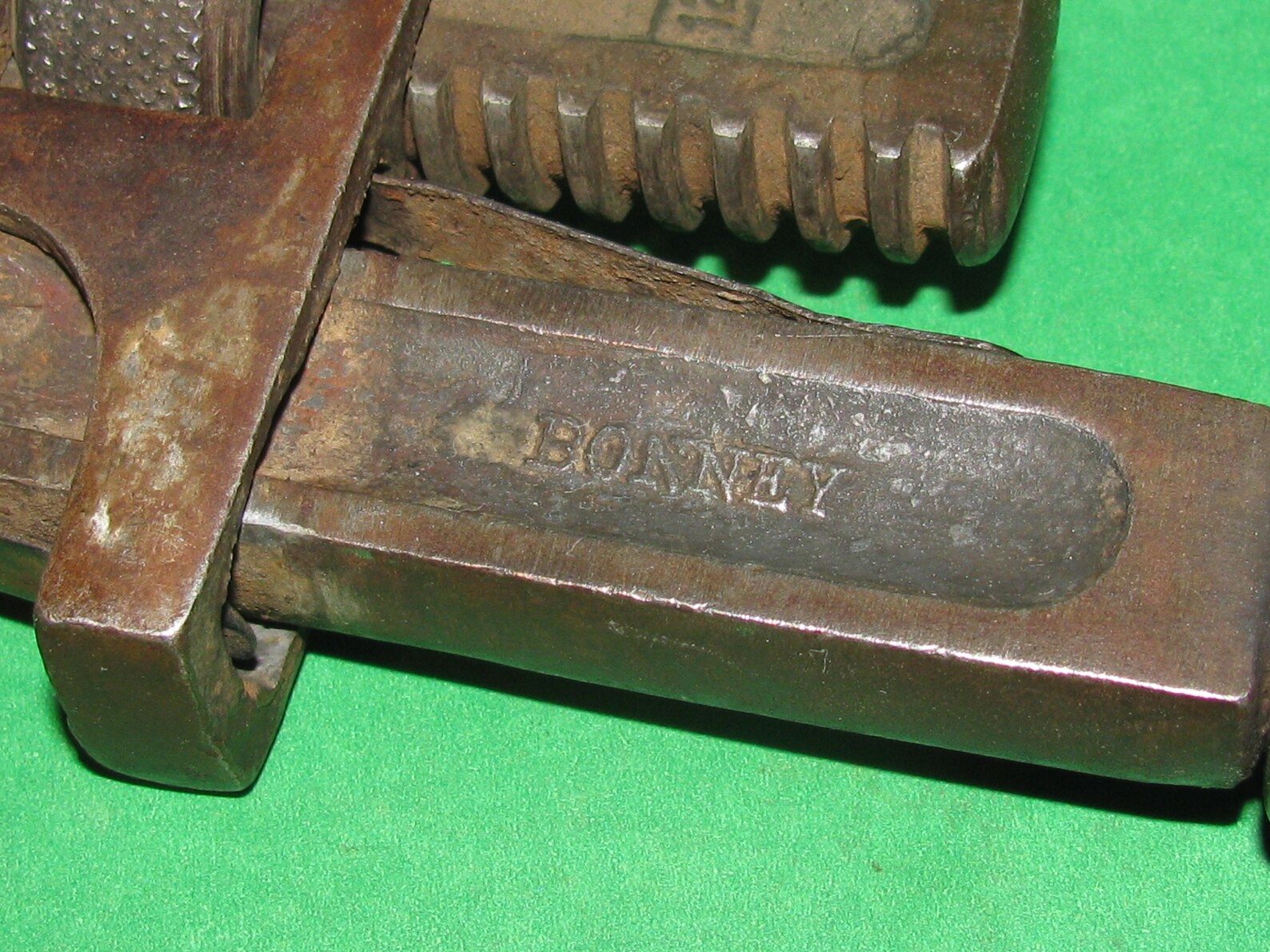 Vintage Bonney Stillson 10 Pipe Wrench Made In Etsy