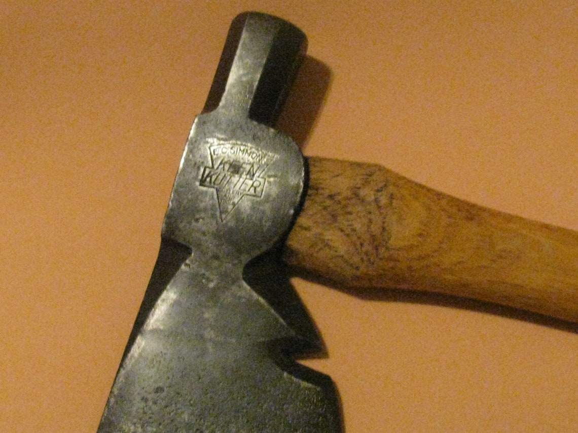 Vintage E.C. Simmons KEEN KUTTER roofing hatchet 8 sided Etsy