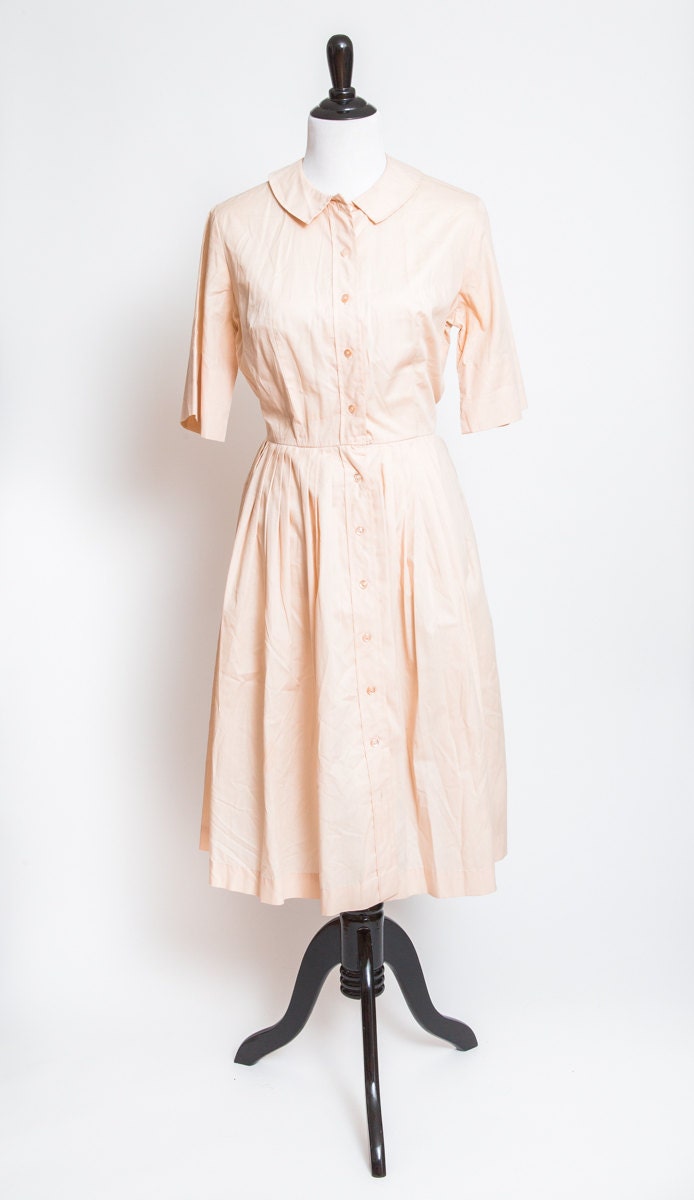 Sweet Cream Vintage Dress - Etsy